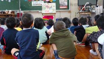 川平小学校に行ってきました～！