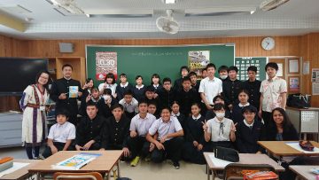 【出前講座in平良中学校(宮古島)】